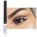 DekRion Liquid Eyeliner  Matte Colored Eyeliners  White Eyeliner  White Black Red Brown Green Purple Waterproof High-pigmented Colorful Eyeliners Eye Makeup 1PC White 01White