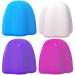 4PCS Self Closing Toothpaste Caps Food Grade Silicone Toothpaste Cap Flower-Shape No-Waste Toothpaste Squeezer Caps Portable Toothpaste Cap Dispenser