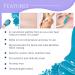 Satin Smooth Titanium Blue Pebble Wax 35 oz - Professional Grade Hair Removal Wax - Buy Online on SooperMarket.com