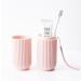 Manolyee Travel Toothbrush Holder - Multifunctional Toothbrush Case & Organizer for Home Business Camping | Pink Travel Container - Buy Online on SooperMarket.com