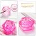FRCOLOR 6 Pcs Drill Bits for Nails Nail Cleaner Acrylic Liquid Holder Dappen Dish Novelty Toilet Paper Cuticle Bit for Nail Drill Monomer Dish with Lid Glass Pink With Cover Nail Supplies 4.3x4.3cmx3pcs Pinkx3pcs - Buy Online on SooperMarket.com
