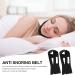 Healifty Chin Strap 2Pcs - Anti Snoring Facial Exerciser for Snoring Solution - Unisex Snore Straps in Black - Buy Online on SooperMarket.com