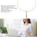 Stress Relief Mindful Necklace Increase Lung Volume Reduce Anxiety Mindful Breathing Necklace Skin Friendly for Men for Daily Wear (Gold) - Buy Online on SooperMarket.com