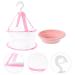 OSALADI Makeup Brush Cleaner Set - Silicone Sponge & Hanging Drying Net for Effortless Makeup Brush Cleaning | International Shipping Available - Buy Online on SooperMarket.com
