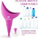 Female Urination Device - Silicone Funnel Urine Cups for Women | Portable & Reusable Pee Funnel for Outdoor Activities & Camping (Fuchsia Purple) - Buy Online on SooperMarket.com