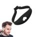 Aznever Hairline Shaping Tool Hairline Trimming and Shaping Tool Adjustable Curved Silicone Haircut Bands for Hair Salons and Home Black