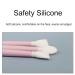 Silicone Makeup Brush Set | Reusable Portable Eyeshadow Brushes with HD Mirror - Ideal for Travel Makeup - Buy Online on SooperMarket.com
