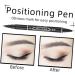 NOLITOY Portable Eyebrow Liner 40 pcs Brow Fine Marking Oil Eyebrow Eye Markers Embroidered Tools Professional - Buy Online on SooperMarket.com