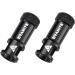 Granite Juicy Nipple Valve Cap & Presta Valve Stem Set - Black Dust Covers for Bike Tires - Buy Online on SooperMarket.com