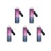 SCRAWLGOD Galaxy Print Lip Balm Holder Keychain Portable Lip Balm Sleeve keychain Chapstick Holder Secure and Nice Hand Feeling Set of 5 Galaxy 5