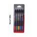 Calakono Soft Bamboo Toothbrush Set for Adults | 5 Black Charcoal Toothbrushes in Various Colors | Eco-Friendly Oral Care - Buy Online on SooperMarket.com