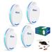 Ultrasonic Pest Repeller, Mouse Repellent, 4 Packs Pest Repellent Ultrasonic Plug in, Electronic Mice Repellent for House, Rodent Repellent Indoor Ultrasonic, Spider Repellent for House Indoor 4 PCS