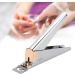 Demeras Art Nail Tip Cutter 18x8x2 Professional U Shape Nail Art Clipper Scissors Manicure False Nail Tip Cutter - Buy Online on SooperMarket.com