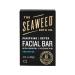 The Seaweed Bath Co. Purifying Detox Facial Bar Soap, 3.75 Ounce, Unscented, Nutrient Rich With Charcoal and Volcanic Ash, Free of Sulfates, Parabens, And Gluten Free