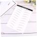HAPINARY 6 Sheets Pairs Artificial Eyebrow Patch Eyebrow Waterproof Clear Artificial Hairs Eyebrow Gel Black - Buy Online on SooperMarket.com