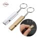 Triller pipe signal pipe emergency pipe pipe with key rings 2 pieces of trill whistle children for school gym outdoor camping hiking hiking life -saving in an emergency