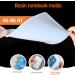 3Pcs Silicone Resin Notebook Cover Molds Set for A5 A6 A7 Sizes - DIY Epoxy Resin Crafting Kit with Book Rings and Tools - Buy Online on SooperMarket.com