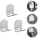Buy Cabilock 6 Pcs Metal Razor Holder Hook - Stainless Steel 304 Wall Stand for Bathroom & Key Accessories - Buy Online on SooperMarket.com