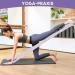 2-Piece Yoga Stretching Set: Bands Block & Belt for Ultimate Flexibility - Ideal for Yoga Enthusiasts & Athletes - Buy Online on SooperMarket.com