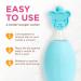 Oogiebear Bear Pair - Safe Baby Booger Cleaner & Nose Sucker | BPA Free Nose & Ear Wax Cleaner - Buy Online on SooperMarket.com