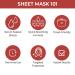 Nykaa Naturals Skin Secrets Bubble Sheet Mask - Saffron & Honey | Pore Cleansing Anti-Aging Brightening & Hydrating 0.67 oz - Global Shipping Available - Buy Online on SooperMarket.com