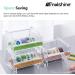 Molshine 2 Pack Transparent Desktop Washi Tape Dispenser with Cutter - Yellow & Green | Tape Roll Holder (Masking Tape Not Included) - Buy Online on SooperMarket.com