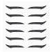 Cat Eye Makeup Double Eyelid Sticker: 36 Reusable Eyeliner and Lash Enhancer Stickers - Buy Online on SooperMarket.com