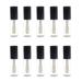 Honbay 10PCS 1.2ml Mini Reusable Clear Empty Lip Gloss Containers Travel Empty Lip Gloss Bottle Tube Vials for Lipstick Samples  Lip Balms