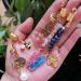 12 PCS Locs Hair Jewelry Braids Hair Clips - Adjustable Hair Cuffs with Vintage African Pendant Charms - Handmade Crystal & Metal Bee Owl Accessories - Buy Online on SooperMarket.com