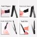 Professional Manicure Stainless Steel Set 7 pcs Portable Nail Clippers Set Pedicure Set Eyebrow Grooming Kit Nail Care Tools with Luxurious Leather Case - Buy Online on SooperMarket.com