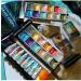 12-Piece Shimmer Solid Watercolor Nail Paint Set - Metallic Powder for Nails - Buy Online on SooperMarket.com