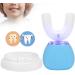 Shop U-Shaped Electric Toothbrush - 360 Silicone Whitening Toothbrush for Adults - International Shipping Available - Buy Online on SooperMarket.com