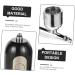 Healeved 1 Set Nail Kit Black Aluminum Alloy Abs Cake Airbrush Kit Air Brush - Buy Online on SooperMarket.com
