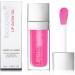 AOOWU Tinted Plumping Lip Oil | Long-Lasting Hydrating Lip Gloss - Raspberry Red - Buy Online on SooperMarket.com