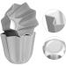 ABOOFAN 4 Pcs Octagonal Cake Mold DIY Cupcake Baking Mold Cake Mold Aluminum Alloy 3D Ring Dessert - Buy Online on SooperMarket.com