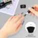Lke Schellack Nailack Starter Set with 72W Lamp | 6 Colors Gel Nail Polish Base & Top Coats | DIY Soft Nail Art Decoration - Buy Online on SooperMarket.com