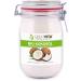 GreatVita Organic Virgin Coconut Oil - Pack of 6 (1000ml/1L) Swing Top Jar - Premium Quality for Cooking & Skincare - Buy Online on SooperMarket.com