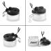 SAGUD Airbrush Cleaning Pot Kit with Strong Glass Bottles & Holder Station - Buy Online on SooperMarket.com