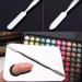 Ckanday 2 SPACK Professional Makeup Palette & Stainless Steel Cosmetic Spatula Set - Mix Foundation Effortlessly - Buy Online on SooperMarket.com