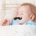 Beard Pacifier - Mustache Style Pacifier for Newborns | Safe & Fun Baby Accessory - International Shipping - Buy Online on SooperMarket.com