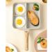 Lukasz Durable Versatile Frying Pan for Fried Eggs 3 in 1 Steak Lunch Frying Pan Cooking Utensils - Buy Online on SooperMarket.com