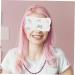 Gatuida Elastic Eye Covers - 12 Pcs Plush White Eye Masks for Travel Sleep & Protection | Soft Safety Eye Shades - Buy Online on SooperMarket.com