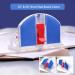 Professional Mat Cutter with 3 Replacement Blades - 45 & 90 Degree Bevel Cut Tool for Art Framing - Blue - Buy Online on SooperMarket.com