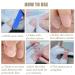 Tsathoggua 15 Sheets Double-Sided Nail Adhesive Stickers | Waterproof & Breathable | Super Sticky Glue Tabs for DIY Manicure - 360pcs - Buy Online on SooperMarket.com