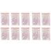 Pcivzxam 360Pc/10Bag Lace Super Tape Hair Double Sided Strips with Slitting Line Fixed Adhesive Wig Strip for Toupee Lace Sticker