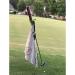 V-Shaped Golf Club Stand - Durable Stainless Steel, Keeps Clubs Clean & Dry, Easy to Carry - Buy Online on SooperMarket.com