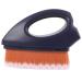 Flat Iron Foundation Brush Powder Puff Makeup Applicator Brush Facial Makeup Brush Makeup Brush for Women Concealer Brush Foundation Liquid Brush for Makeup Portable Makeup Brush