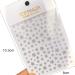 Glittered Star Nail Transfer Sticker Sheet Long Last Nail Art Decals Pack DIY Nail Transfer Tips for Female Black 1size - Buy Online on SooperMarket.com