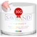 Saviland Clear Acrylic Powder - 30g Professional Acrylic Nail Powder for Acrylic Nails Extension Professional Nail Acrylic Powder for 3D Nail Art Nail Decoration No Need Nail Lamp 01-Clear