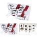 Linlinfa tick card for humans - easy -to -wear ticks WAATE card ticks Wagen card with a magnifying glass quick cleaning of tick tick card children used for sports enthusiasts travelers